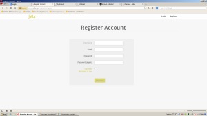 Registration Webpage